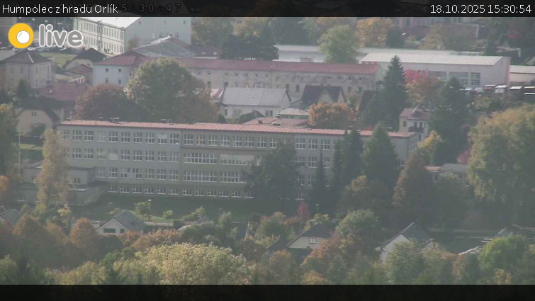 Město Humpolec - Humpolec z hradu Orlík - 18.10.2025 v 15:30 Město Humpolec - Humpolec z hradu Orlík - 18.10.2025 v 15:30