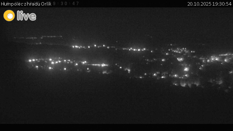 Město Humpolec - Humpolec z hradu Orlík - 20.10.2025 v 19:30 Město Humpolec - Humpolec z hradu Orlík - 20.10.2025 v 19:30