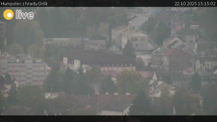 Město Humpolec - Humpolec z hradu Orlík - 22.10.2025 v 15:15 Město Humpolec - Humpolec z hradu Orlík - 22.10.2025 v 15:15