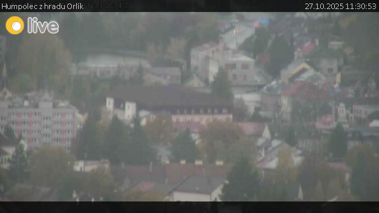 Město Humpolec - Humpolec z hradu Orlík - 27.10.2025 v 11:30 Město Humpolec - Humpolec z hradu Orlík - 27.10.2025 v 11:30