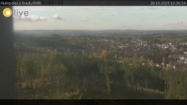 Město Humpolec - Humpolec z hradu Orlík - 29.10.2025 v 10:30 Město Humpolec - Humpolec z hradu Orlík - 29.10.2025 v 10:30