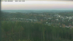 Humpolec z hradu Orlík