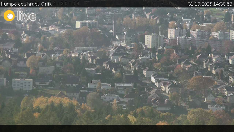 Město Humpolec - Humpolec z hradu Orlík - 31.10.2025 v 14:30 Město Humpolec - Humpolec z hradu Orlík - 31.10.2025 v 14:30