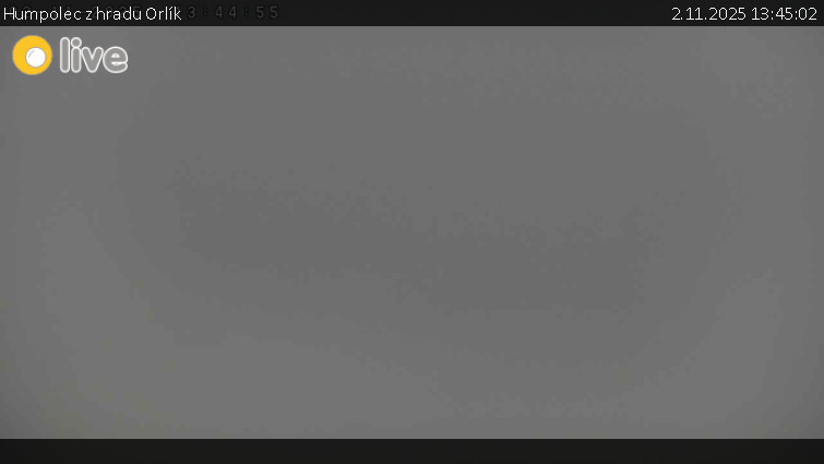 Město Humpolec - Humpolec z hradu Orlík - 2.11.2025 v 13:45 Město Humpolec - Humpolec z hradu Orlík - 2.11.2025 v 13:45