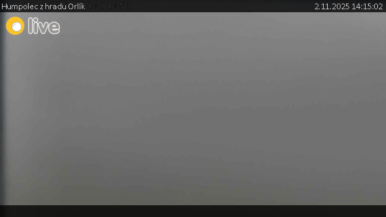 Město Humpolec - Humpolec z hradu Orlík - 2.11.2025 v 14:15 Město Humpolec - Humpolec z hradu Orlík - 2.11.2025 v 14:15