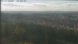 Humpolec z hradu Orlík