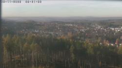 Humpolec z hradu Orlík