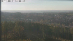 Humpolec z hradu Orlík