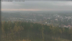 Humpolec z hradu Orlík