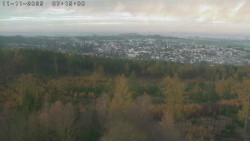 Humpolec z hradu Orlík