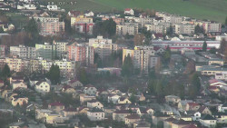 Humpolec z hradu Orlík