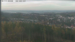 Humpolec z hradu Orlík