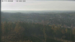 Humpolec z hradu Orlík