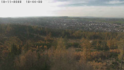 Humpolec z hradu Orlík