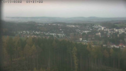 Humpolec z hradu Orlík