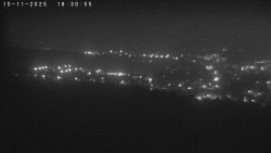 Humpolec z hradu Orlík