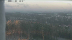 Humpolec z hradu Orlík