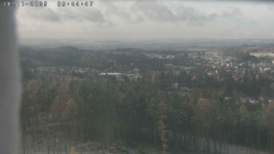 Humpolec z hradu Orlík