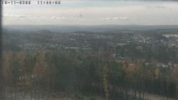 Humpolec z hradu Orlík