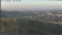 Humpolec z hradu Orlík