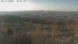 Humpolec z hradu Orlík