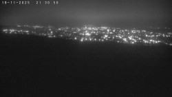 Humpolec z hradu Orlík