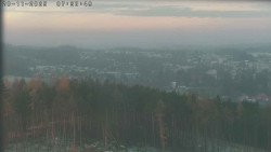 Humpolec z hradu Orlík