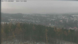 Humpolec z hradu Orlík