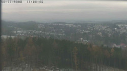 Humpolec z hradu Orlík