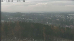 Humpolec z hradu Orlík