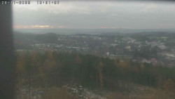 Humpolec z hradu Orlík