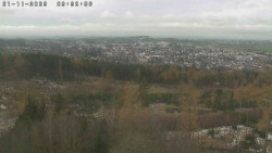 Humpolec z hradu Orlík