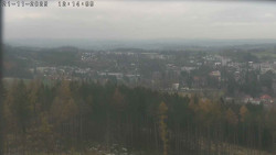 Humpolec z hradu Orlík