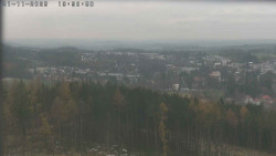 Humpolec z hradu Orlík