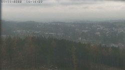 Humpolec z hradu Orlík