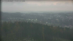 Humpolec z hradu Orlík