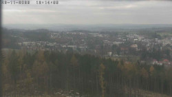 Humpolec z hradu Orlík