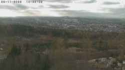 Humpolec z hradu Orlík