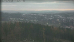 Humpolec z hradu Orlík