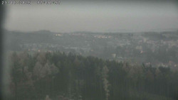 Humpolec z hradu Orlík