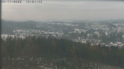 Humpolec z hradu Orlík