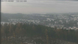 Humpolec z hradu Orlík