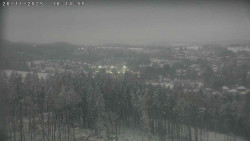 Humpolec z hradu Orlík