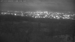 Humpolec z hradu Orlík