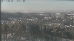 Humpolec z hradu Orlík