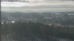 Humpolec z hradu Orlík