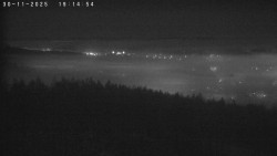 Humpolec z hradu Orlík