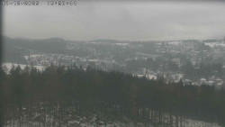 Humpolec z hradu Orlík