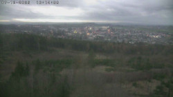 Humpolec z hradu Orlík