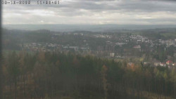 Humpolec z hradu Orlík